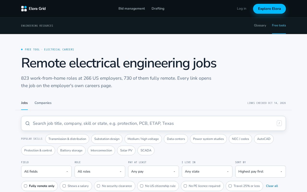 Preview of Remote Electrical Engineering Jobs