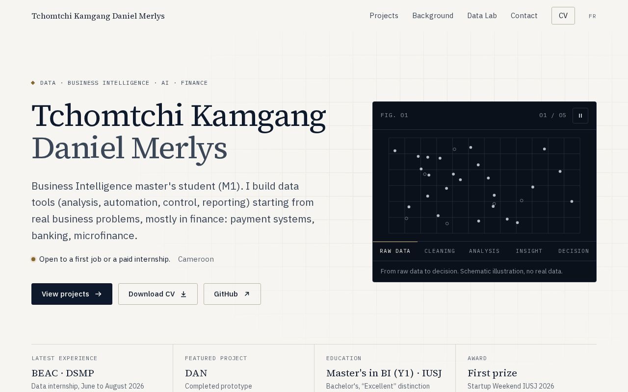 Preview of Daniel 200600 Github Io