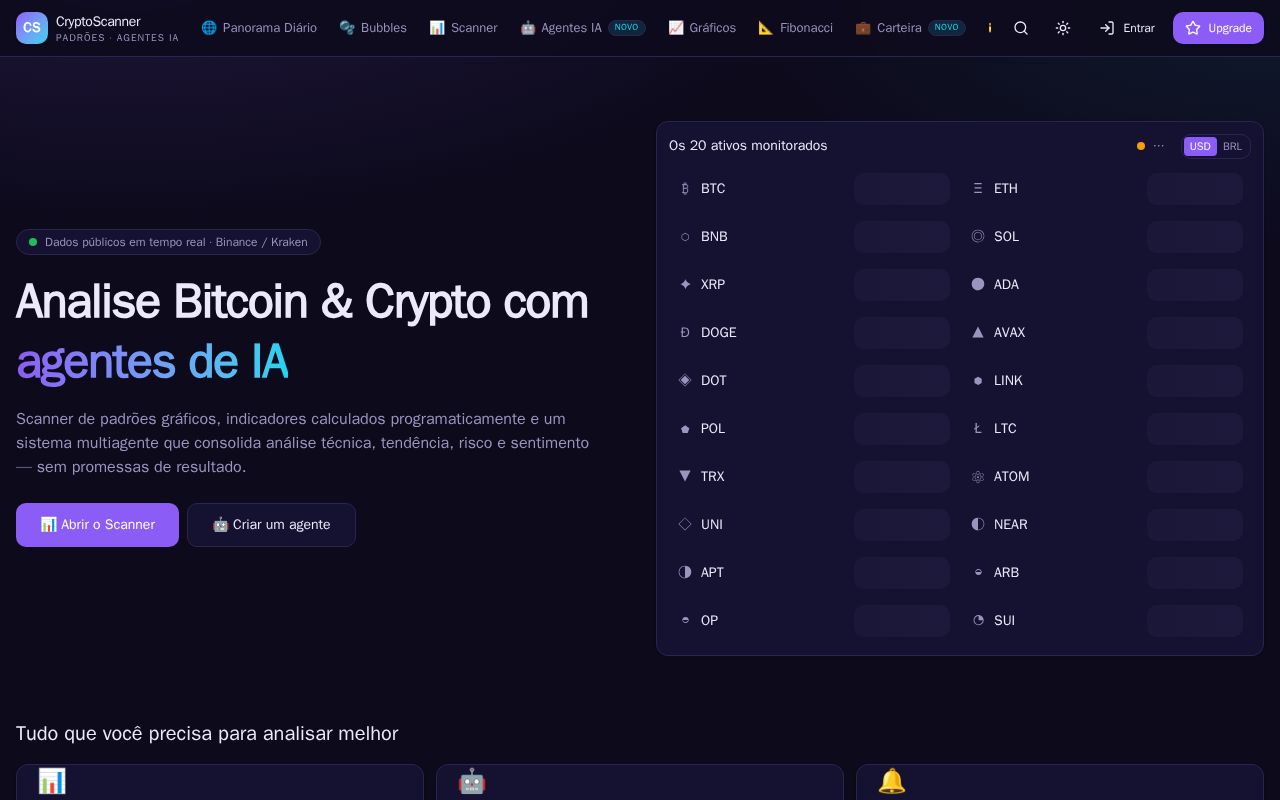 Preview of Cryptoscanner