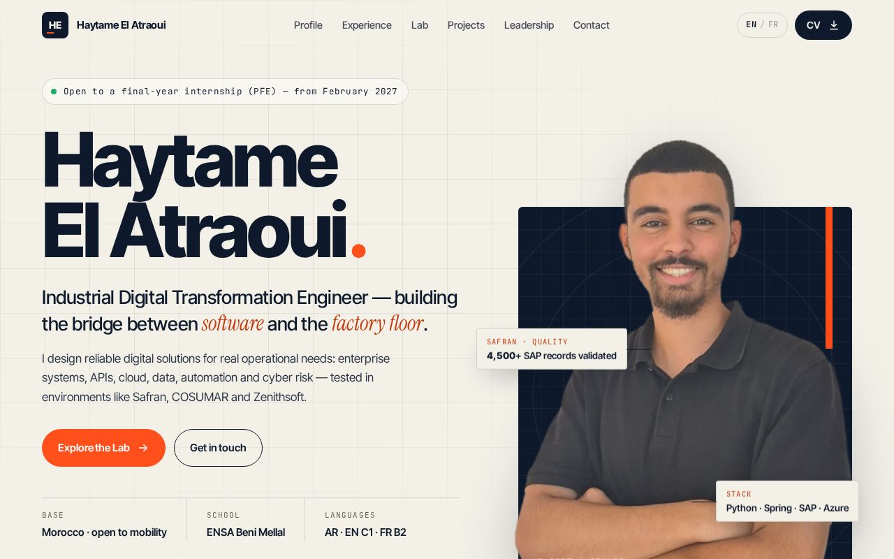 Preview of Haytame37 Github Io