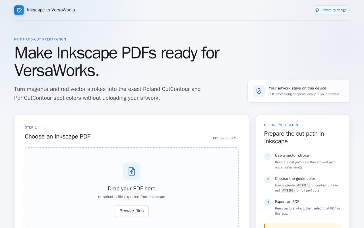 Preview of Inkscape To Versaworks