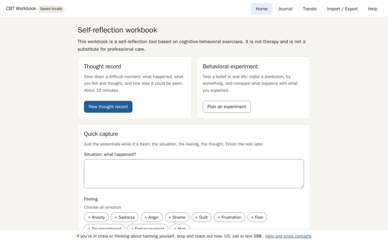 Preview of Cbt Workbook