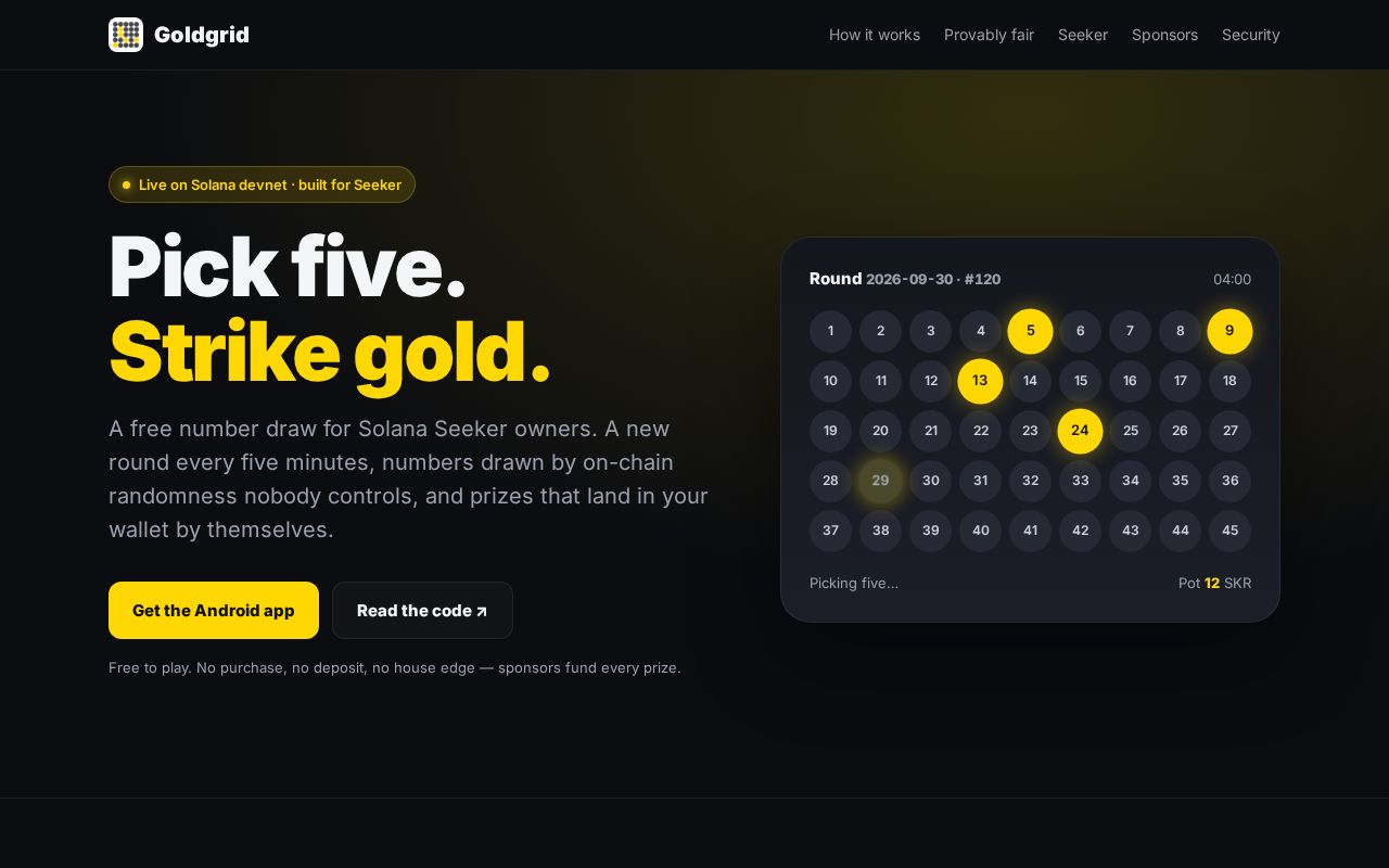Preview of Goldgrid