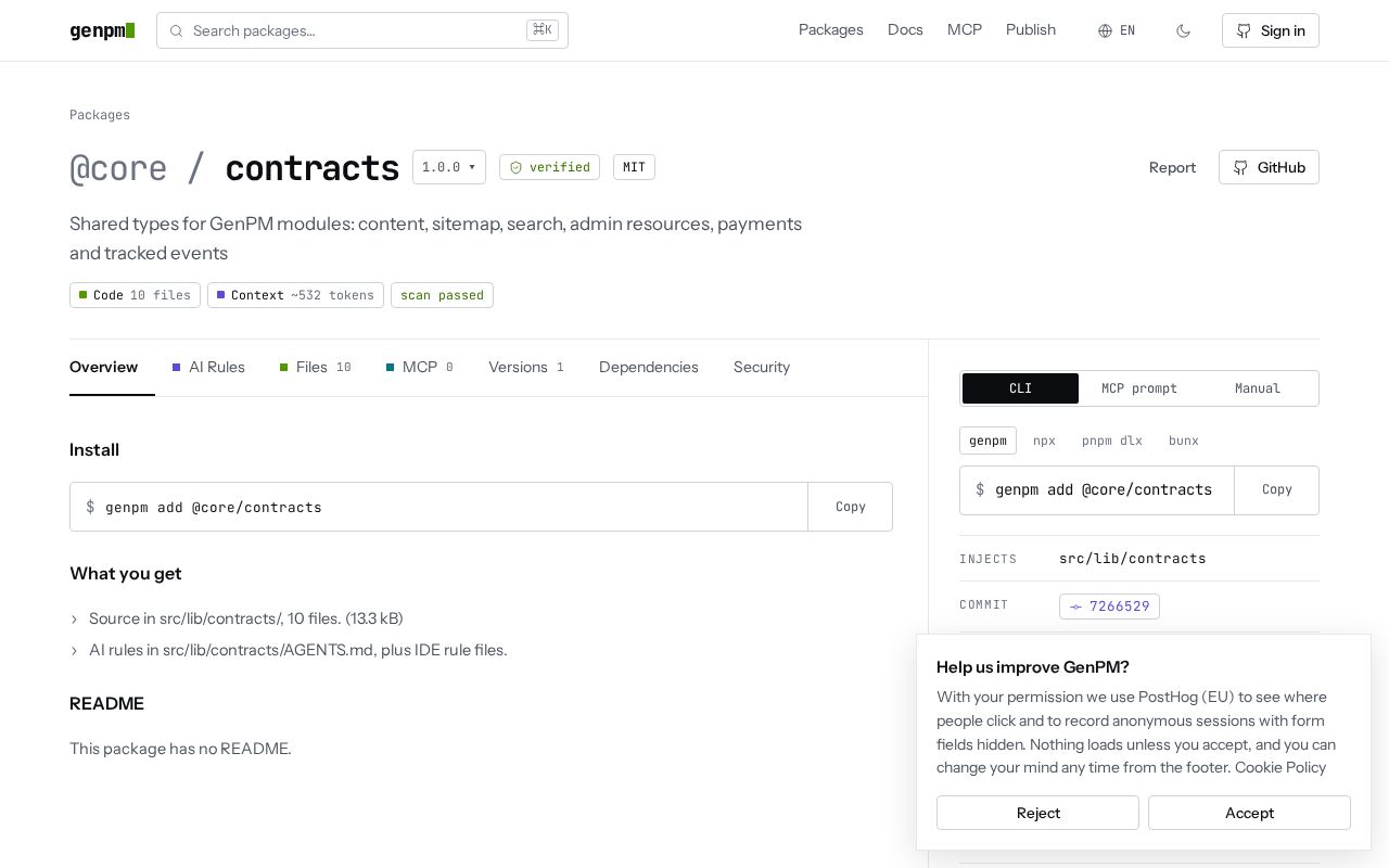 Preview of Contracts