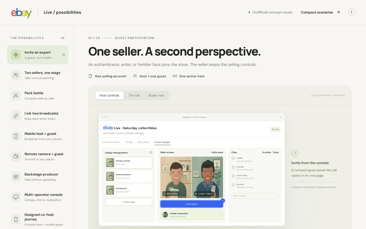 Preview of Live Collaboration Explorer