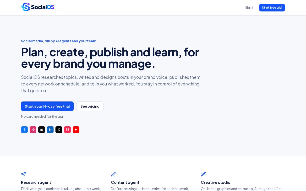 Preview of Socialos