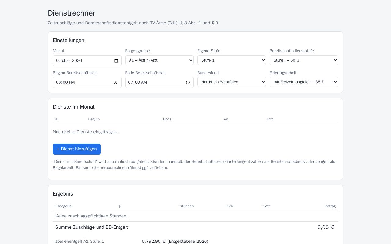 Preview of Dienstrechner
