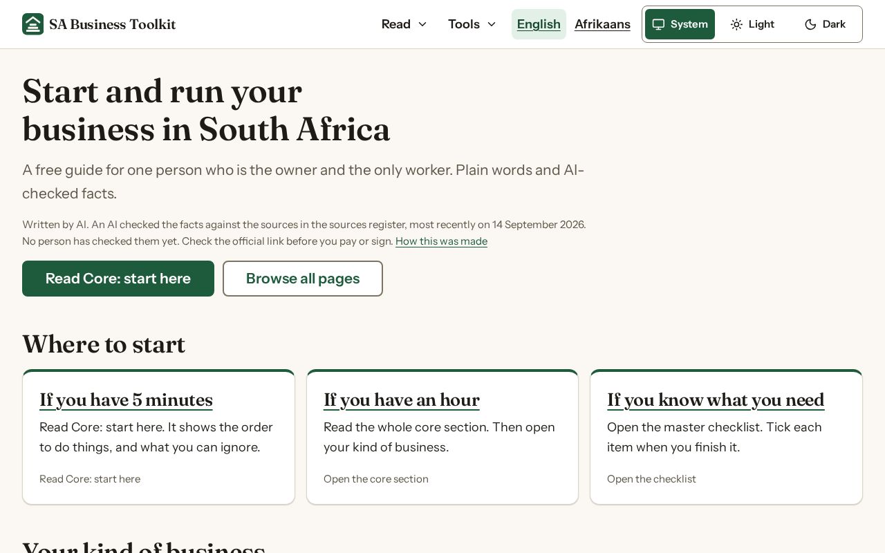 Preview of Rsa Business Toolkit