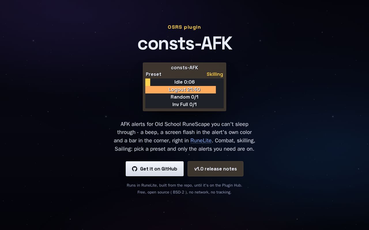 Preview of Consts Osrs
