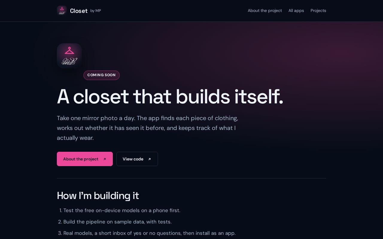 Preview of Closet By MP