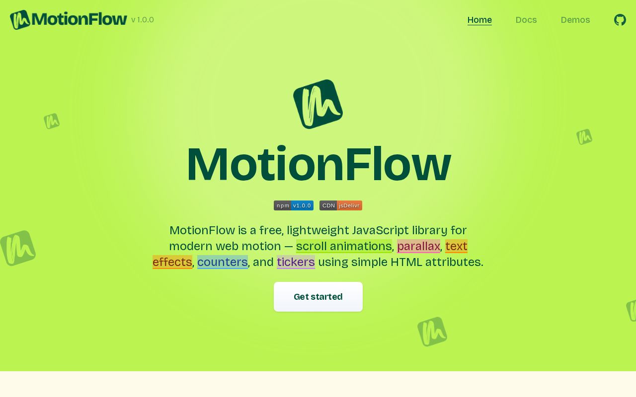 Preview of MotionFlow