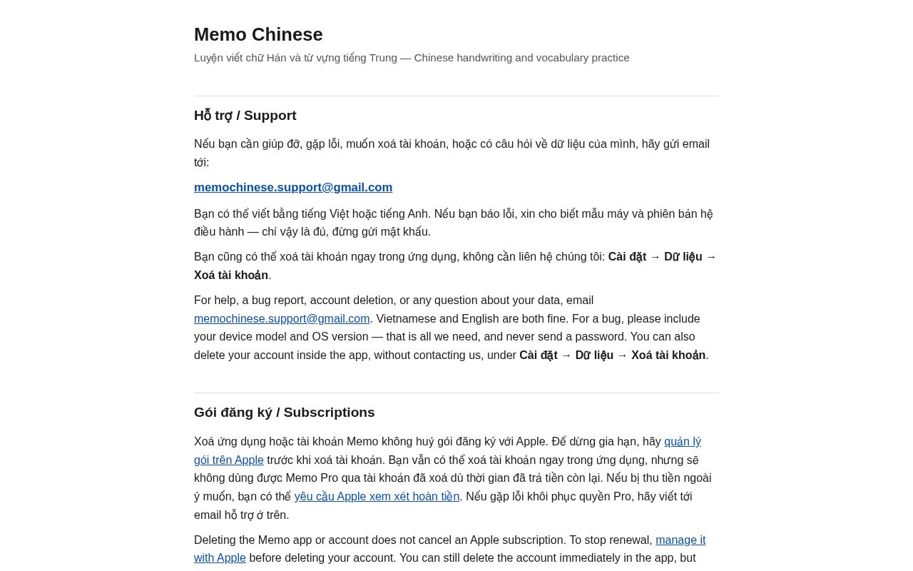 Preview of Memochinese Github Io