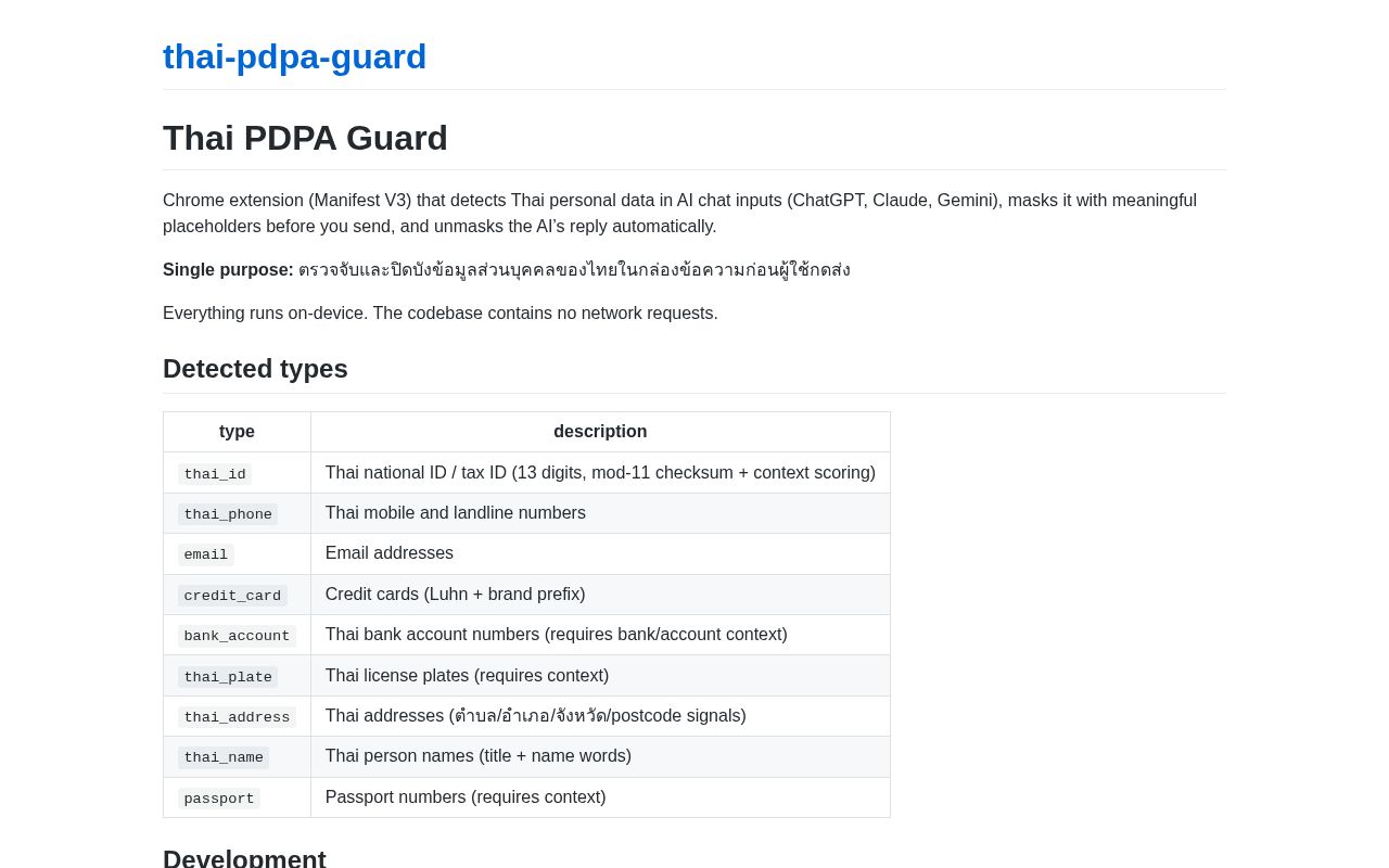 Preview of Thai Pdpa Guard