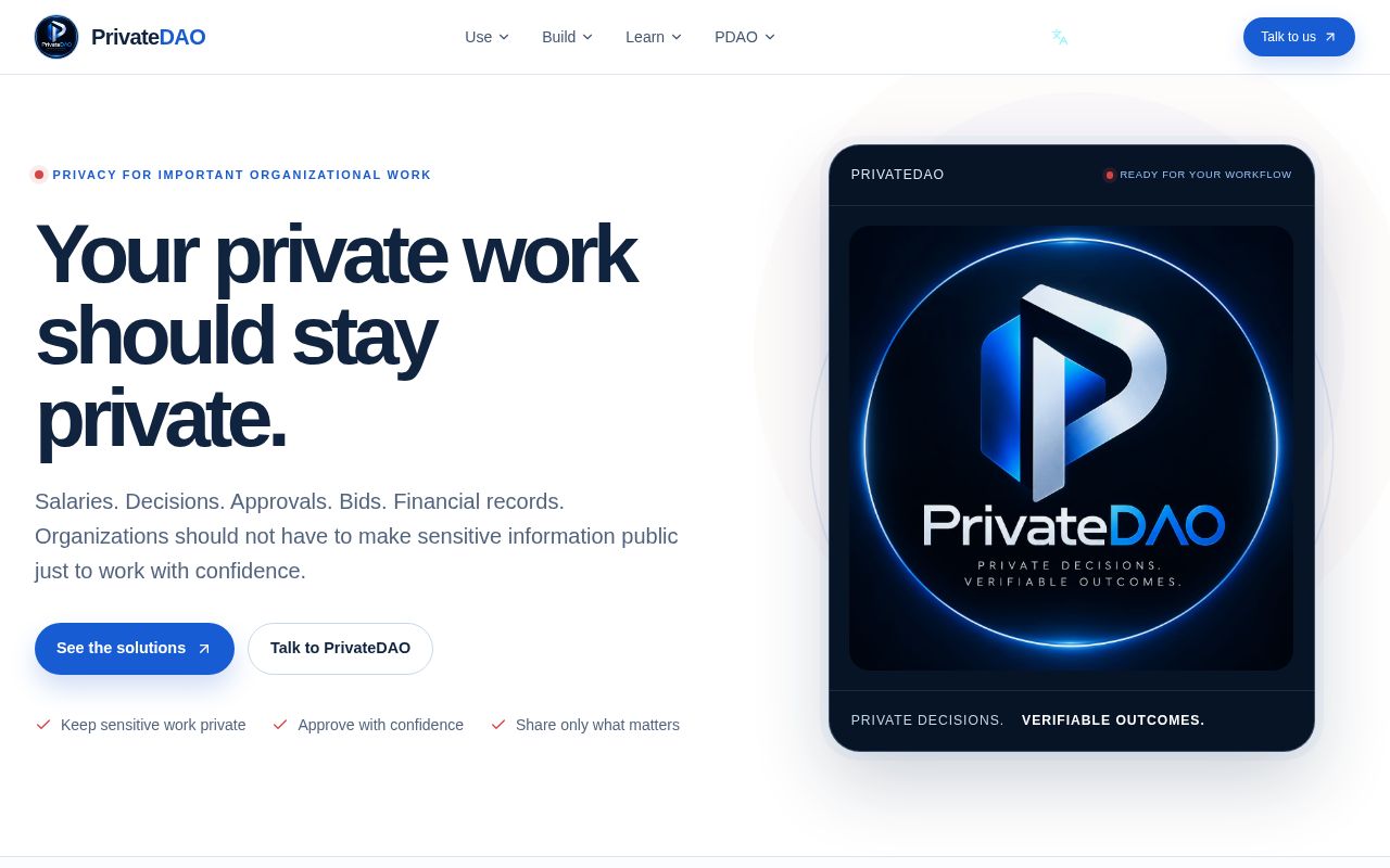 Preview of Privatedao Org