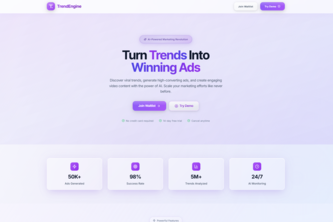 Preview of Trend Engine