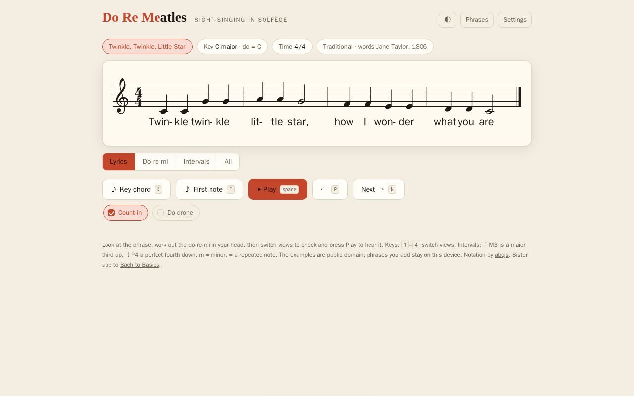 Preview of Do Re Meatles