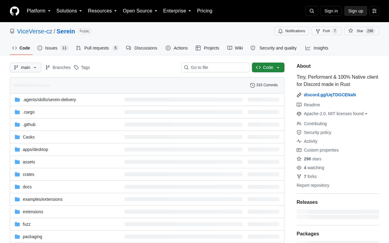Preview of Tiny, Performant & 100% Native client for Discord made in Rust