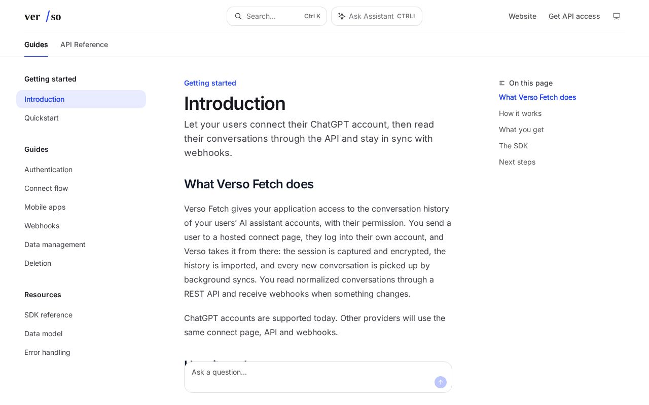Preview of Verso Connect Ios