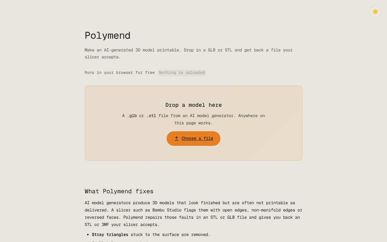 Preview of Polymend