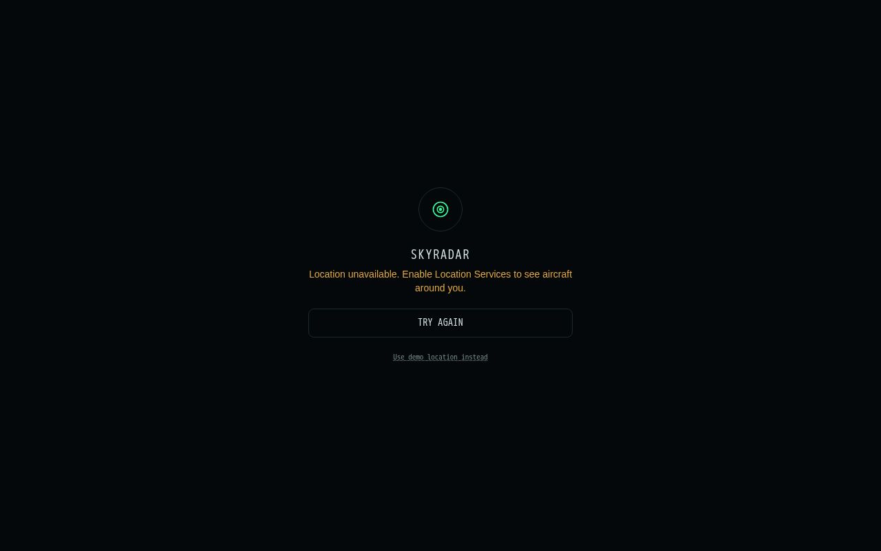 Preview of SkyRadar