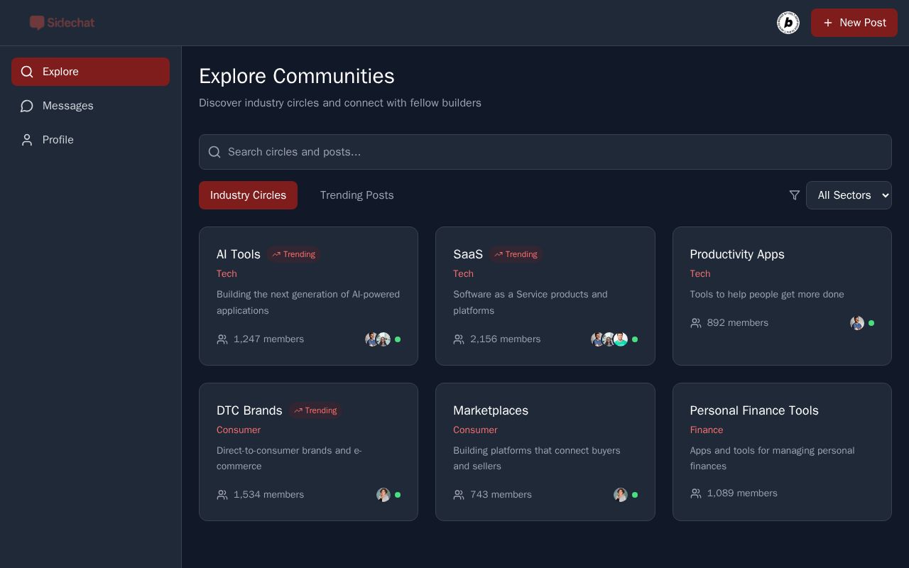 Preview of Sidechat