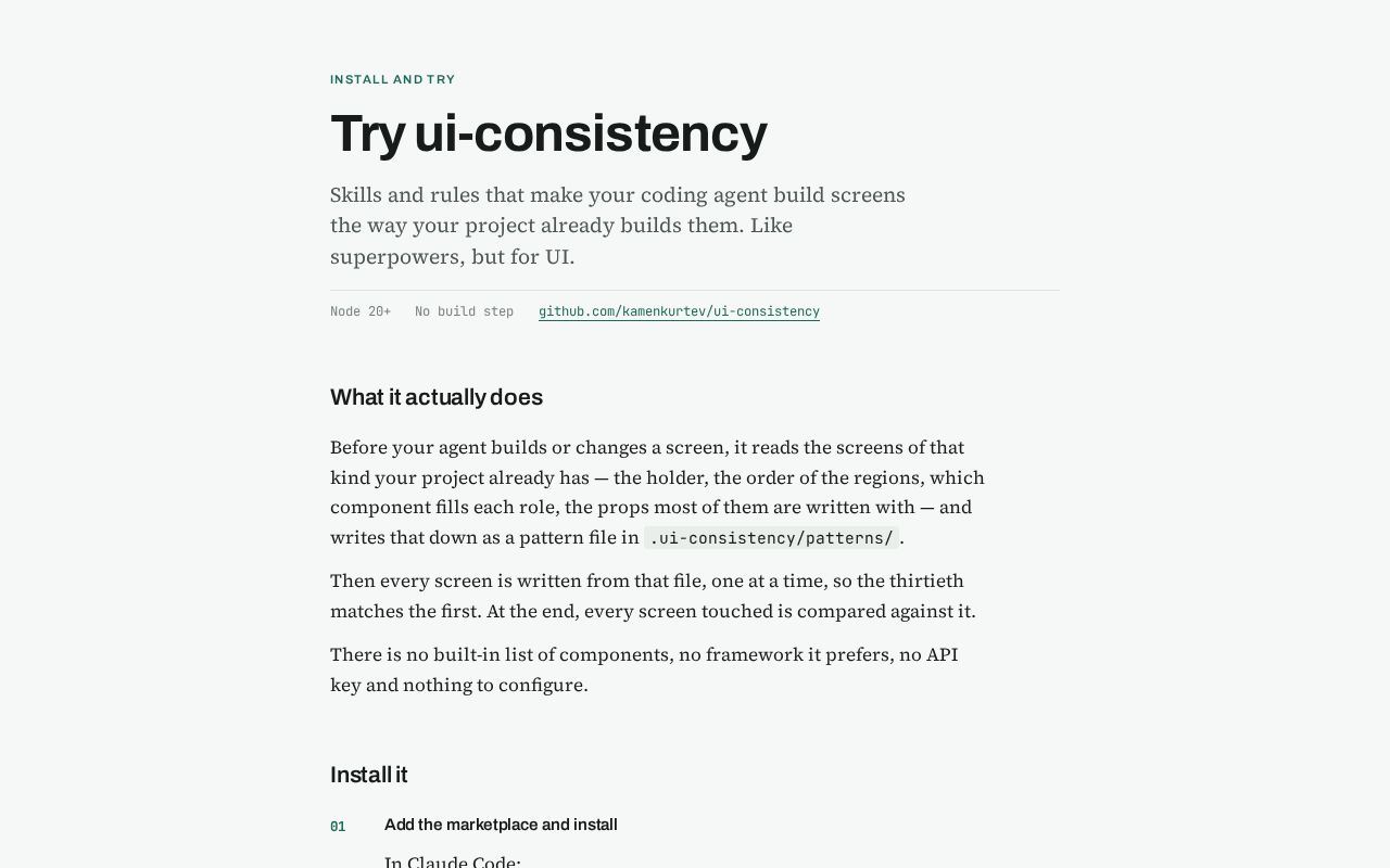 Preview of Ui Consistency