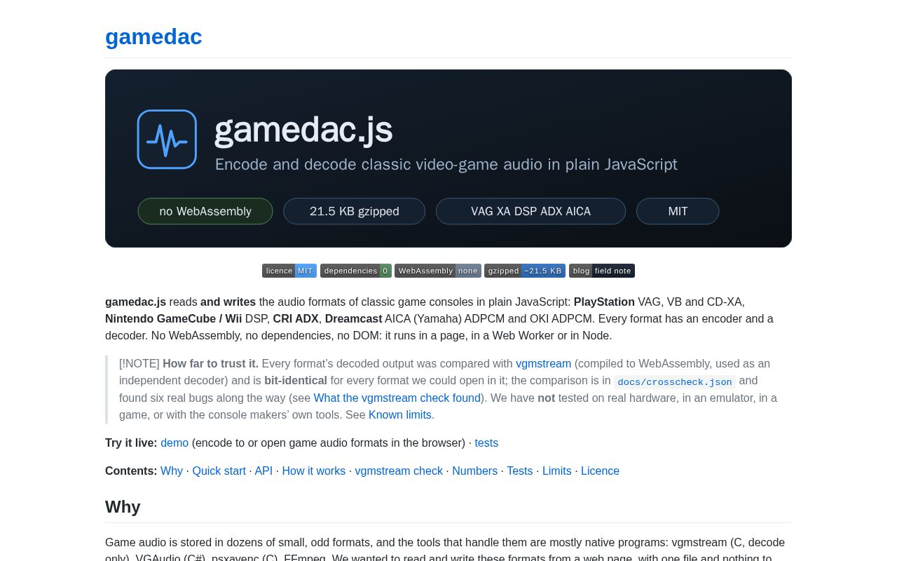 Preview of Gamedac