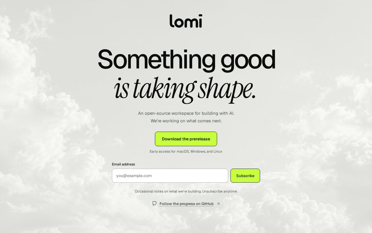 Preview of Lomi Web