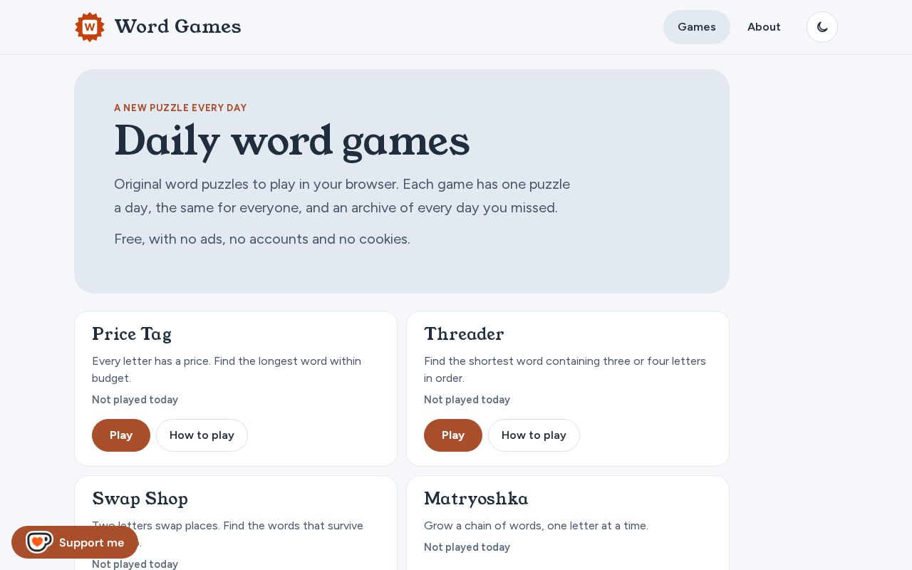 Preview of Word Games
