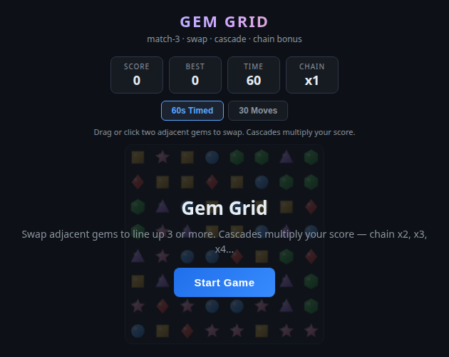 Preview of Gem Grid