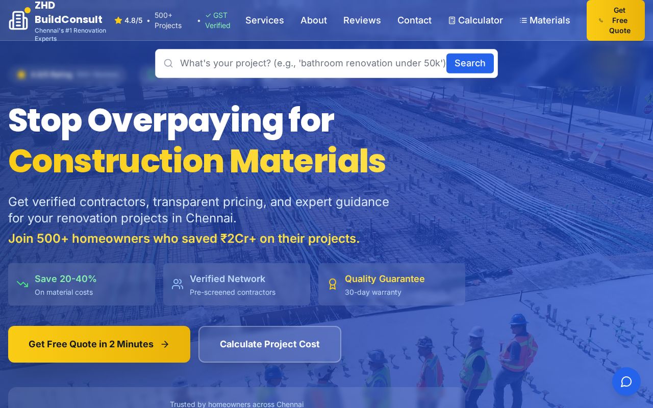 Preview of Building Material Marketplace