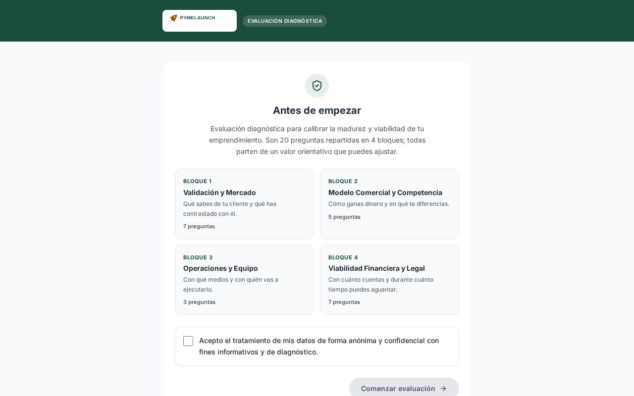 Preview of Pyme Launch Dashboard
