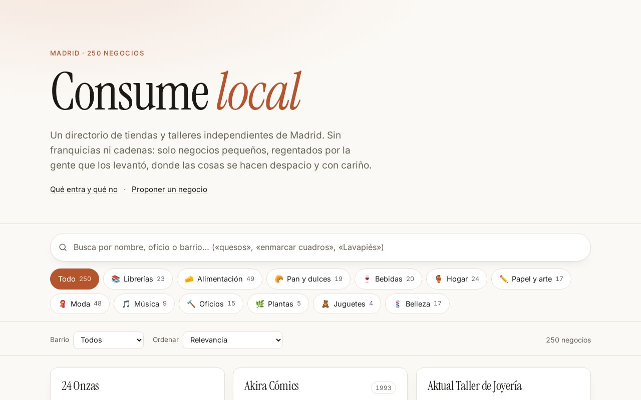 Preview of Consume Local
