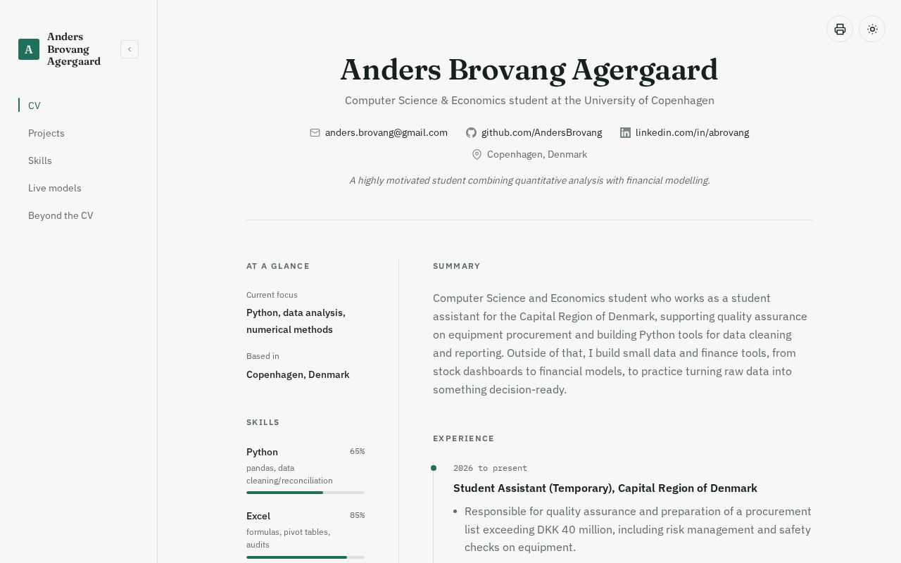 Preview of AndersBrovang Github Io