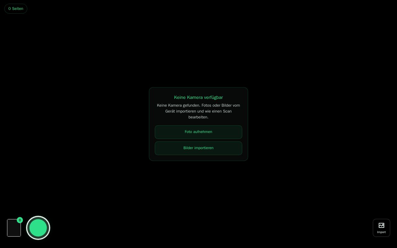 Preview of Scanner App
