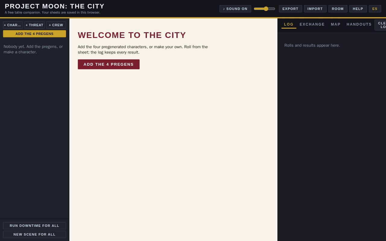 Preview of Project Moon The City