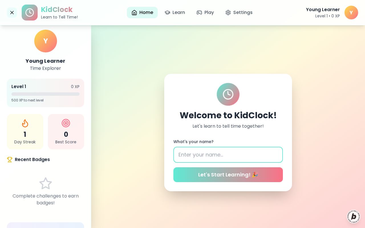 Preview of KidClock