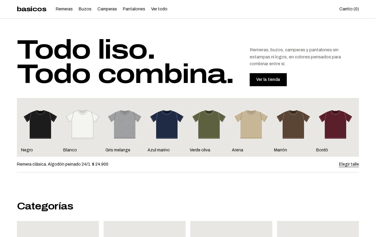 Preview of Ecommerce Basicos