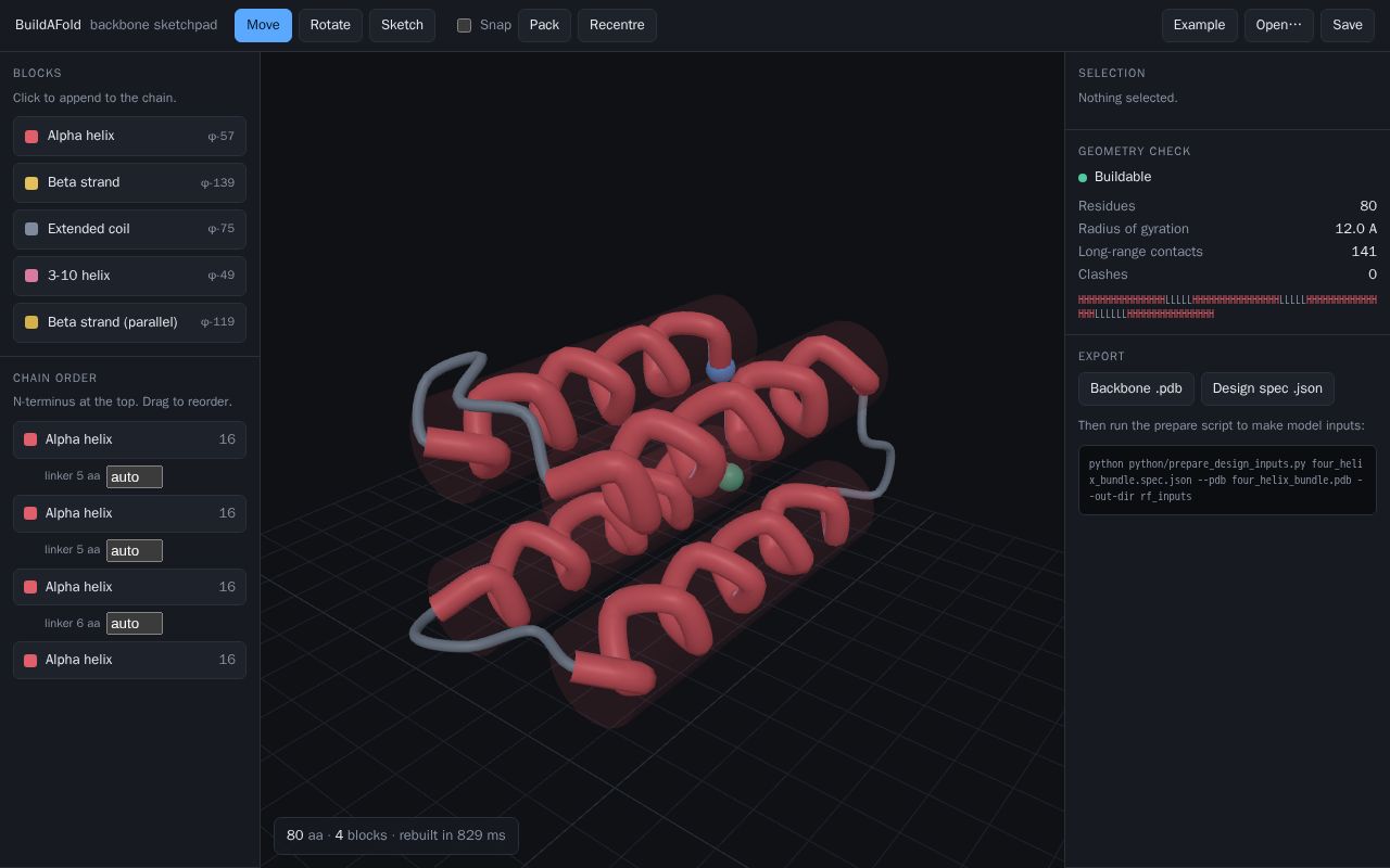Preview of BuildAFold