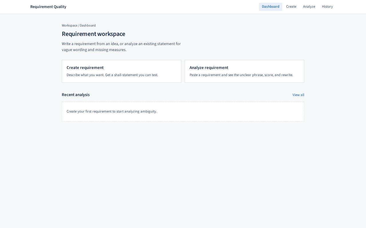 Preview of Req Ambiguity AI