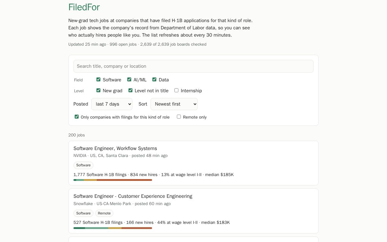 Preview of FiledFor