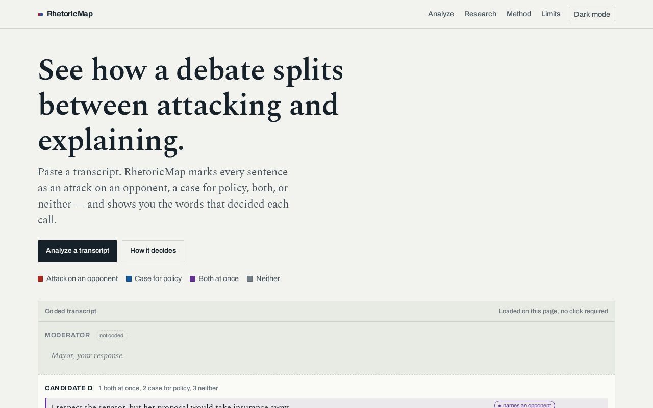 Preview of Rhetoricsmaps