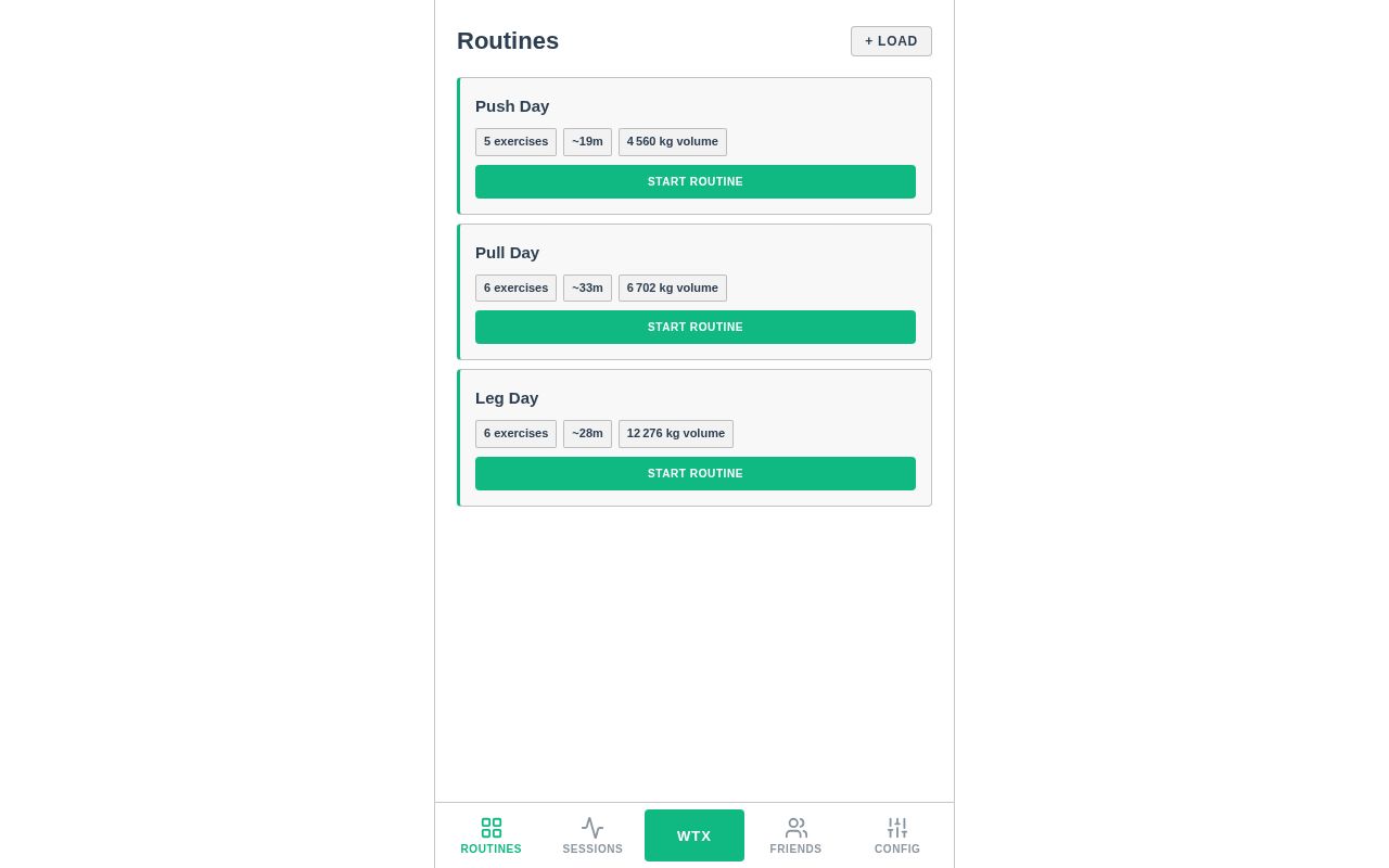 Preview of Wtx App