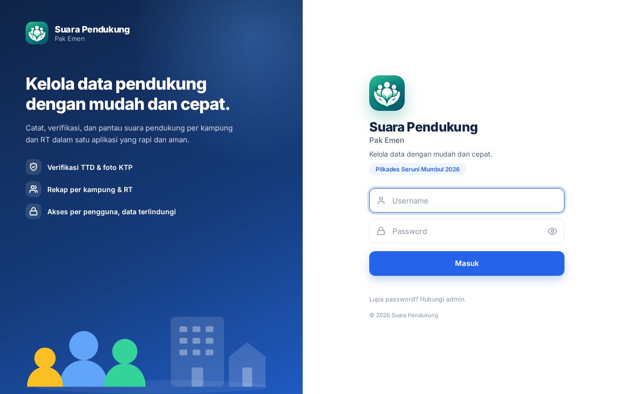Preview of Suara Pendukung