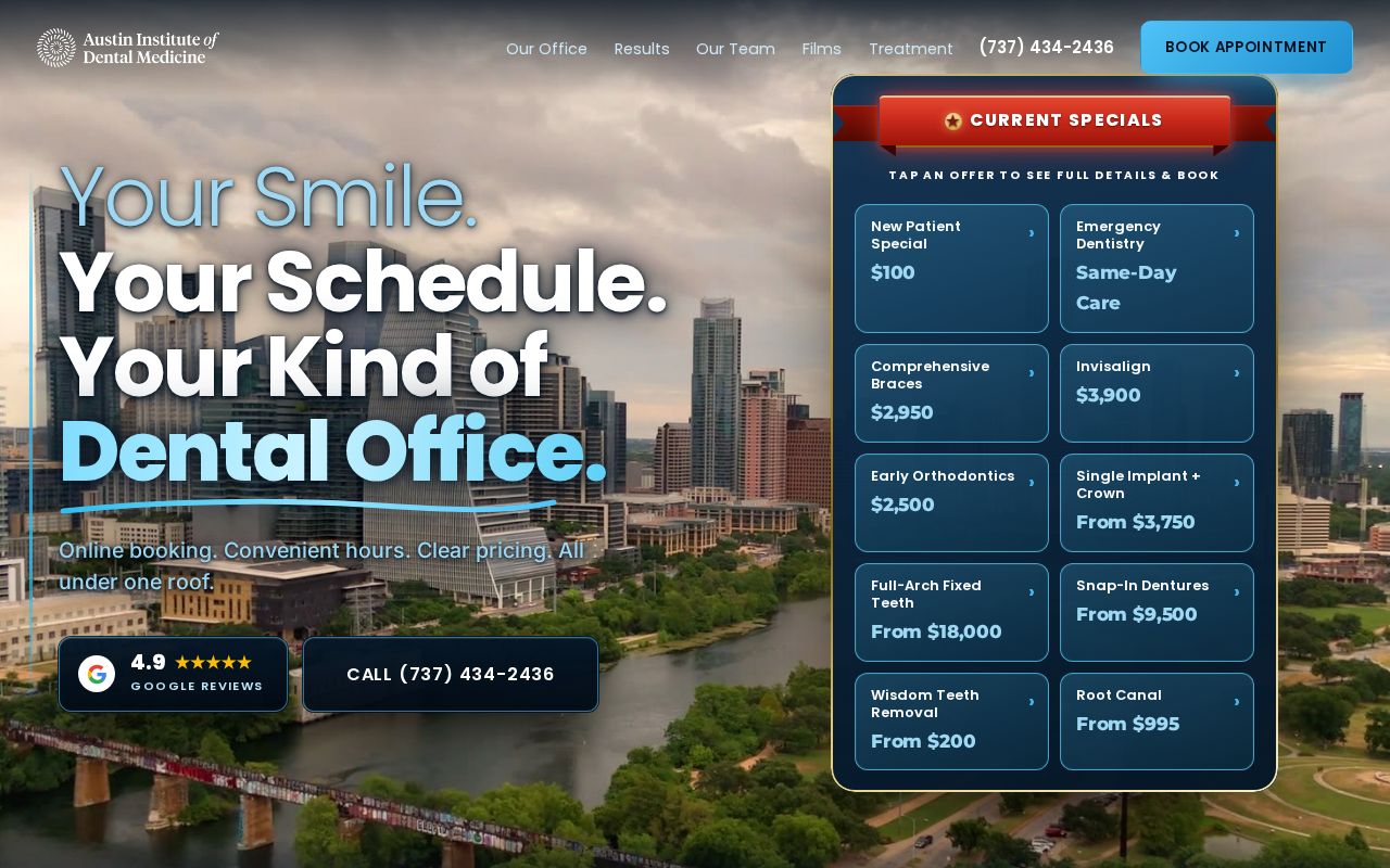Preview of AIDM landing pages — client review previews (noindex)