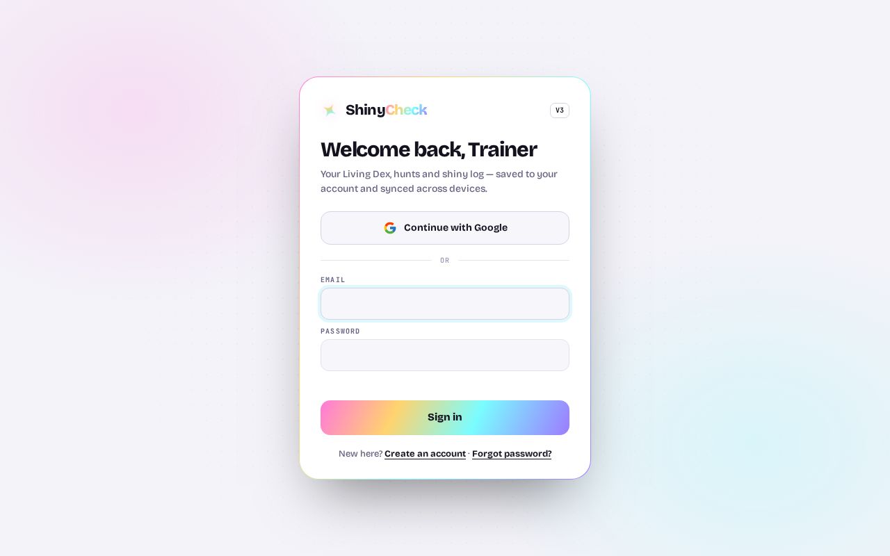 Preview of ShinyCheck V3