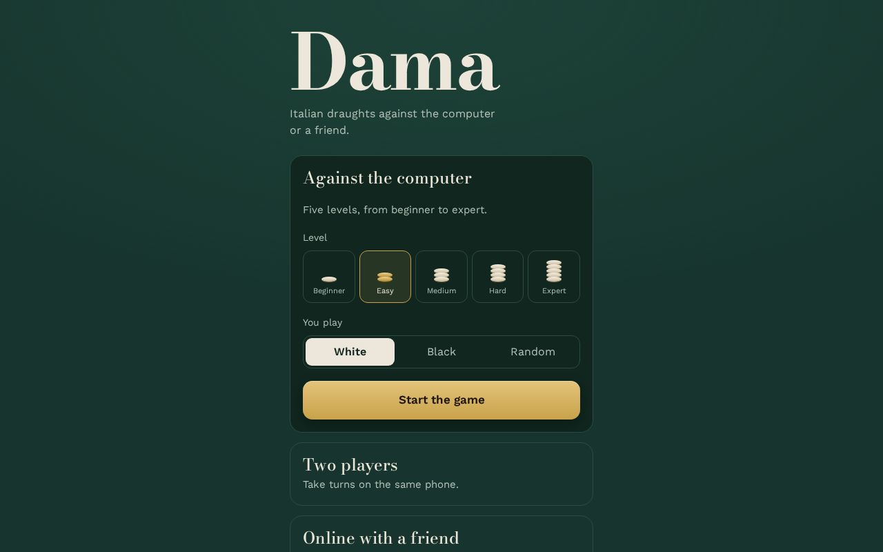Preview of Dama