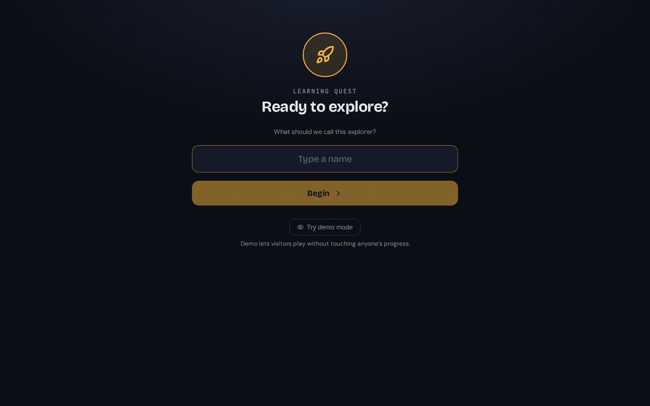 Preview of LearningQuest