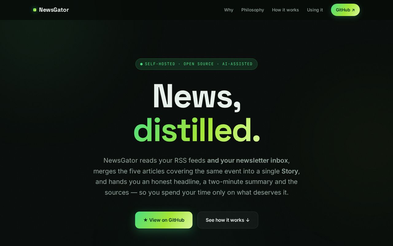 Preview of NewsGator
