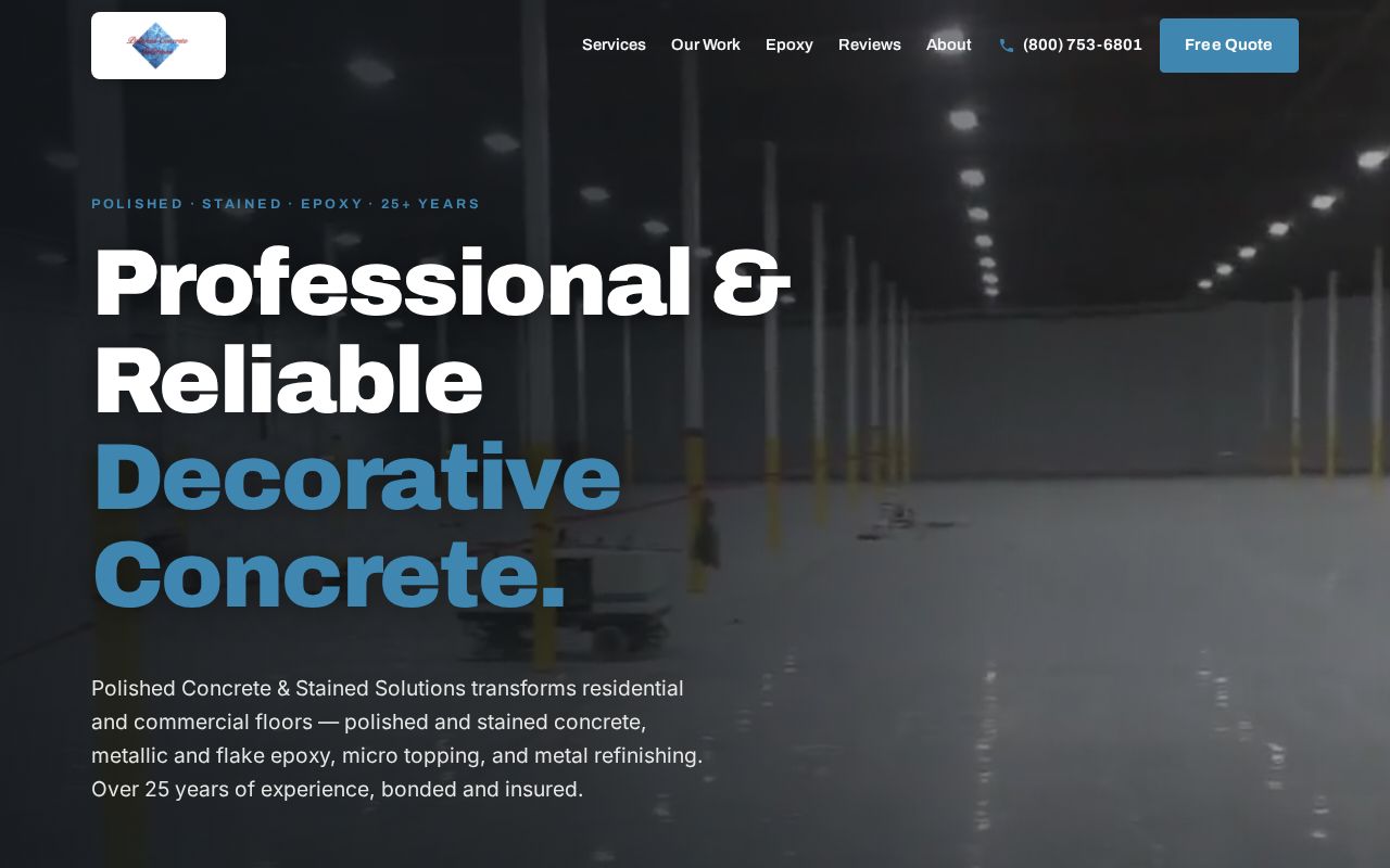 Preview of Polished Concrete Solutions